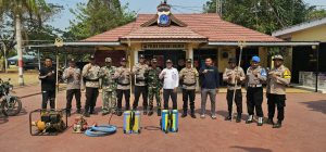 APEL KESIAPAN PERSONEL DAN SARANA PRASARANA DALAM RANGKA PENANGANAN SERTA ANTISIPASI KARHUTLA DI KECAMATAN SAMBUNG MAKMUR